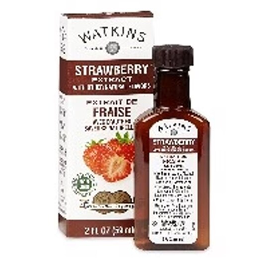 Watkins Strawberry Extract with other Natural Flavors, 2 oz. Bottle